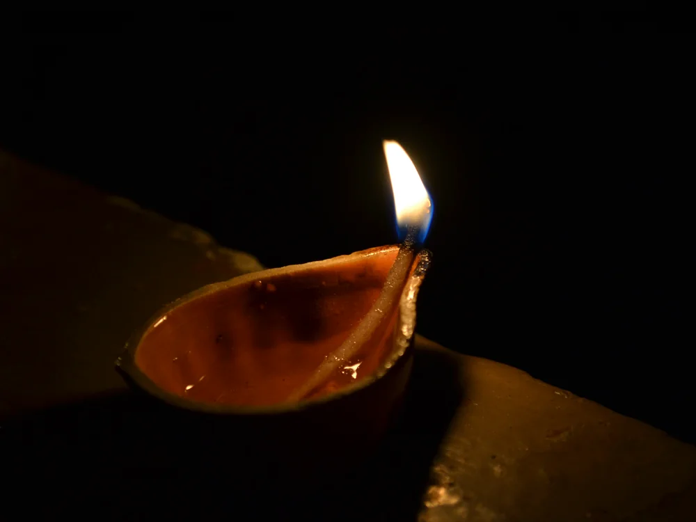 Traditional oil lamp